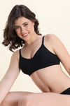 Zivame Double Layered Non Wired 3/4th Coverage Tshirt Bra (Pack of 2) - Multicolor — thumbnail 10